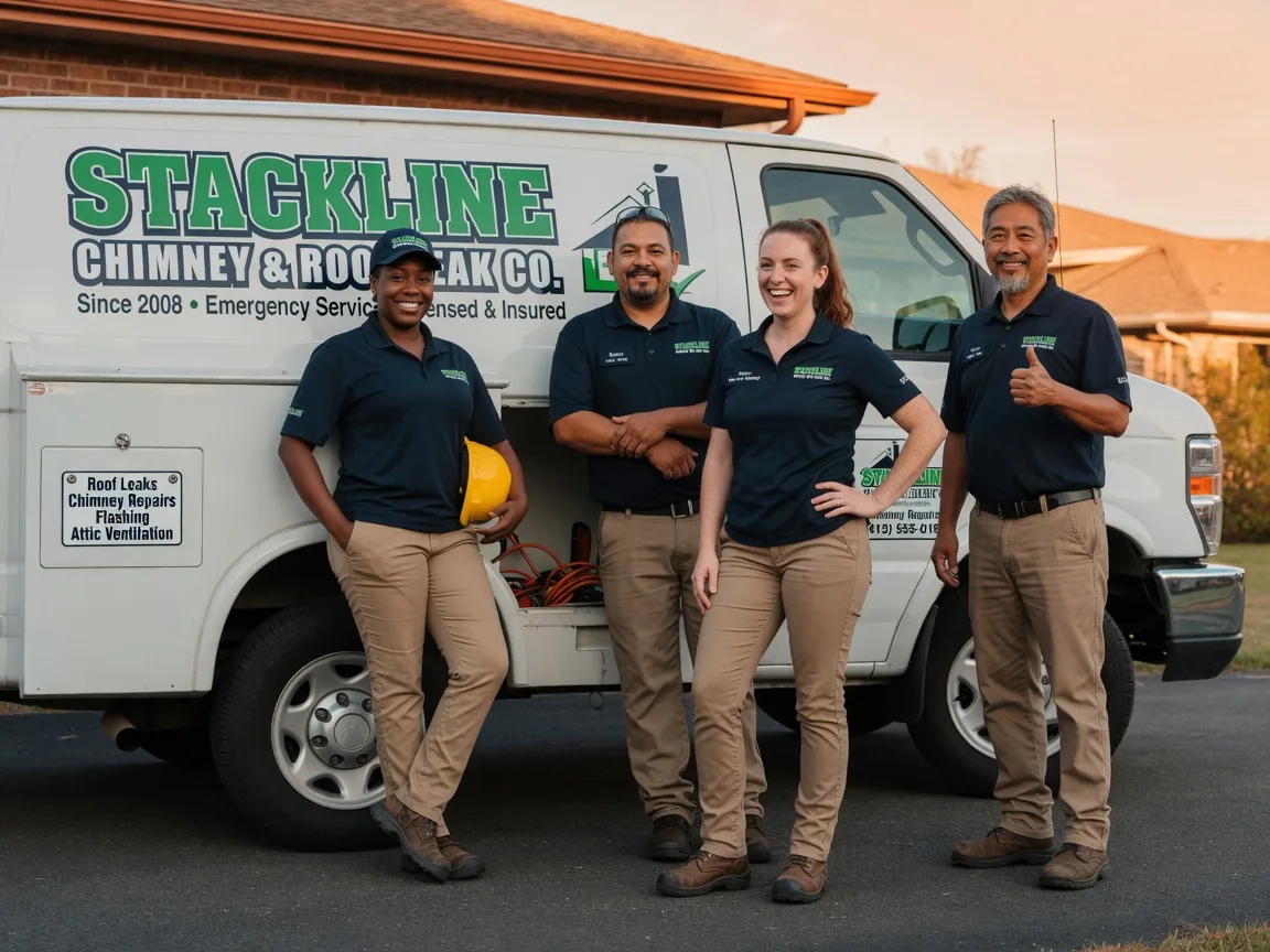Chimney flashing repair company in Wake, VA